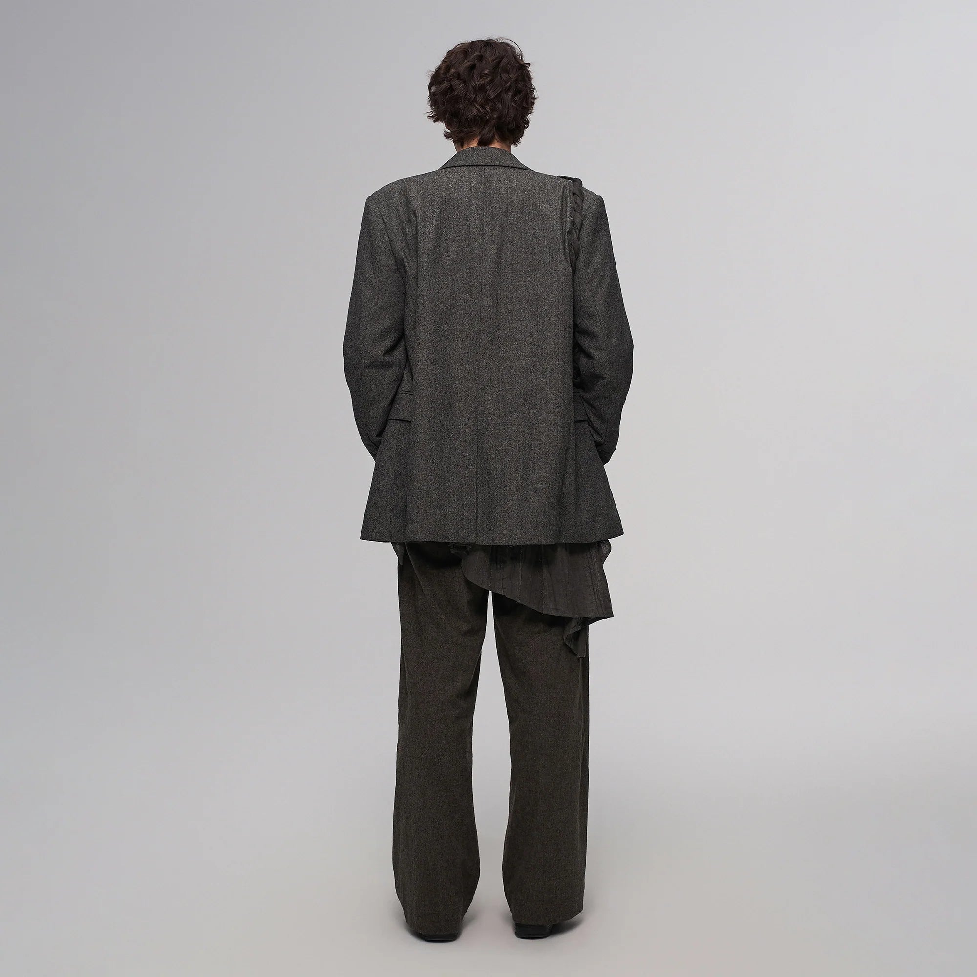 ILNya Nieternite Nifutur Rope Wrap Wool-Blend Suit Jacket