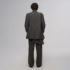 ILNya Nieternite Nifutur Rope Wrap Wool-Blend Suit Jacket