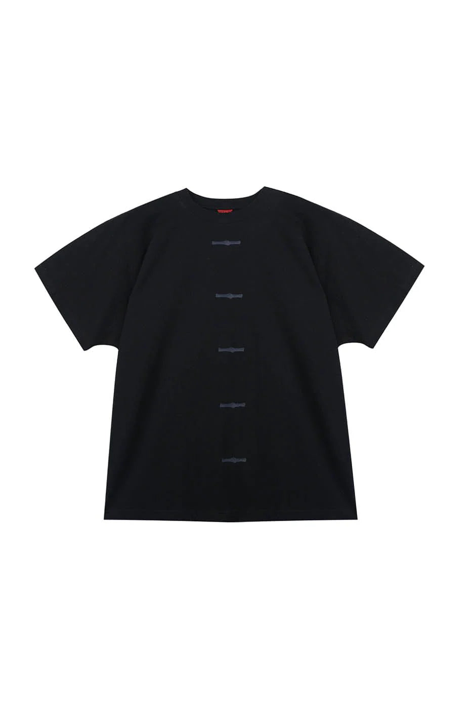REDH Chinese Button Graphic T-shirt
