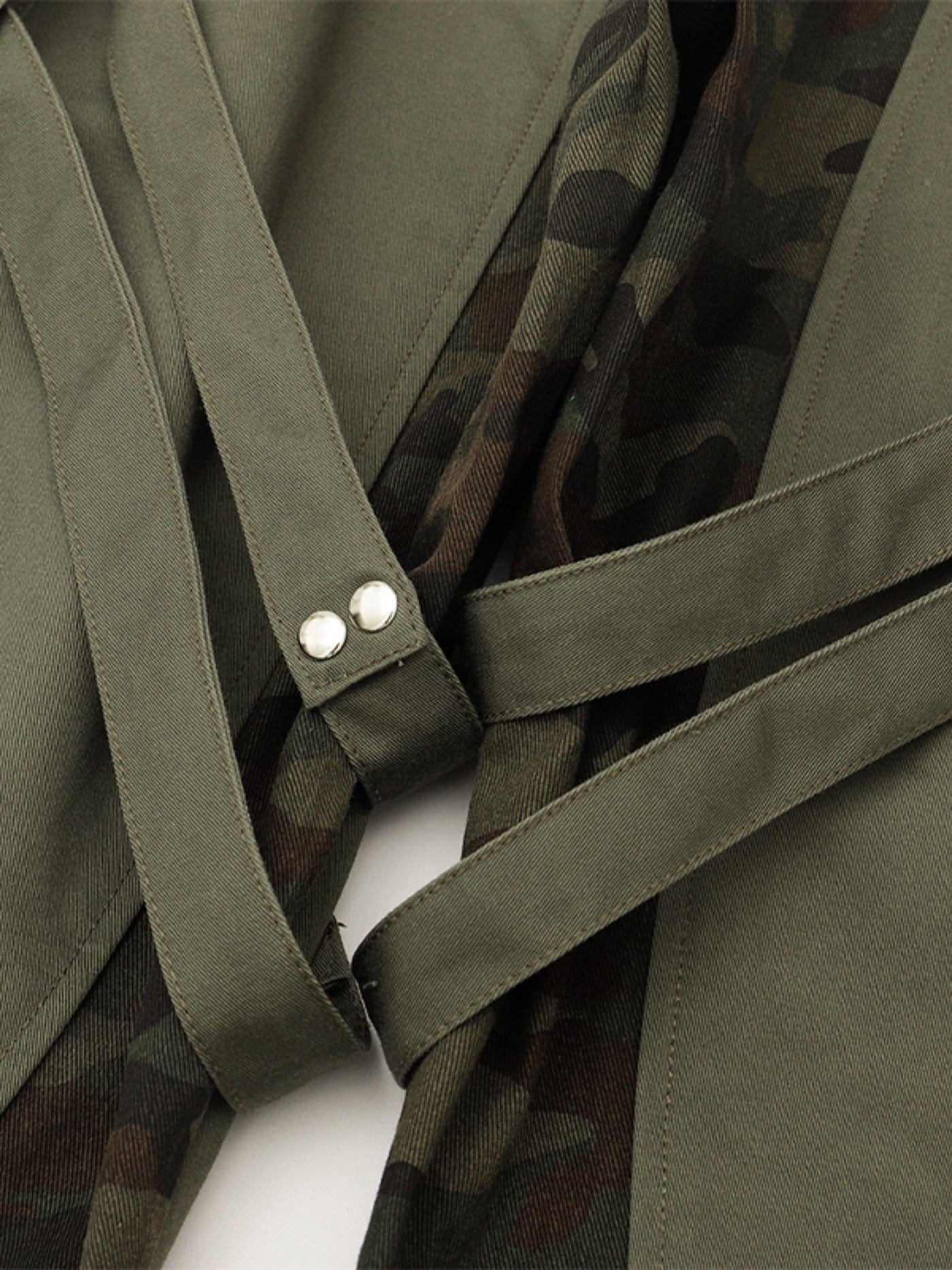 DND4DES Spliced Camouflage Bandage Zipper Cargo