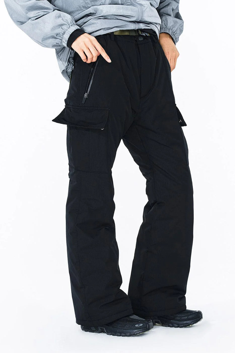 ENSHADOWER Puffer Flared Ski Pants