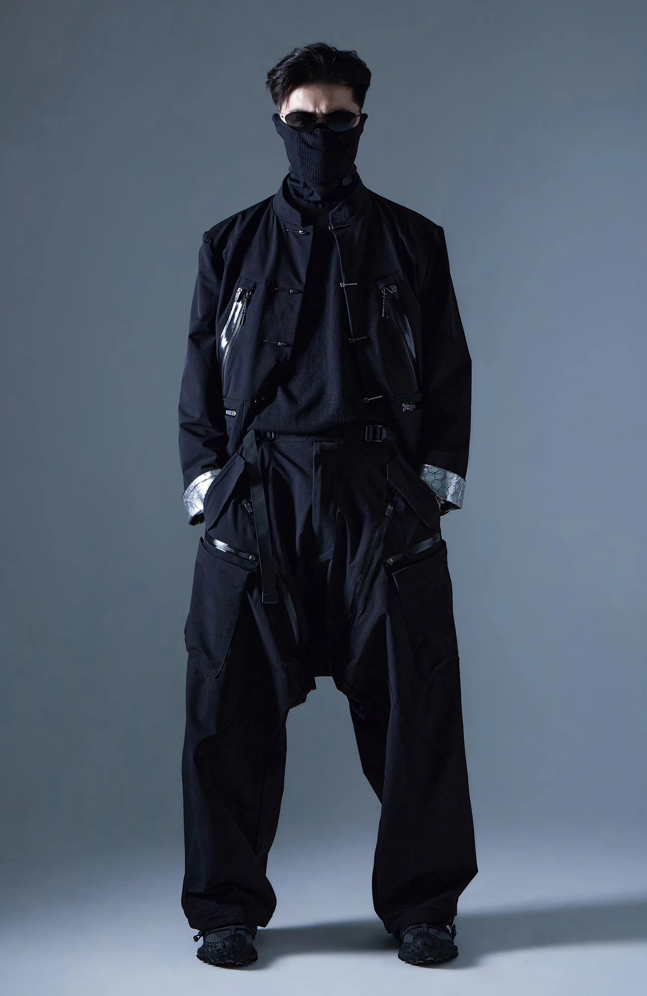 SILENSTORM Techwear Drop-Crotch Trousers