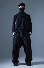 SILENSTORM Techwear Drop-Crotch Trousers