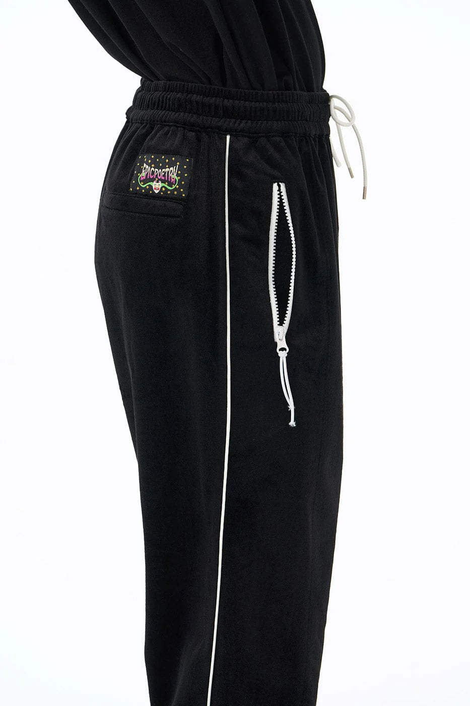 EPIC POETRY Velour Straight Pants