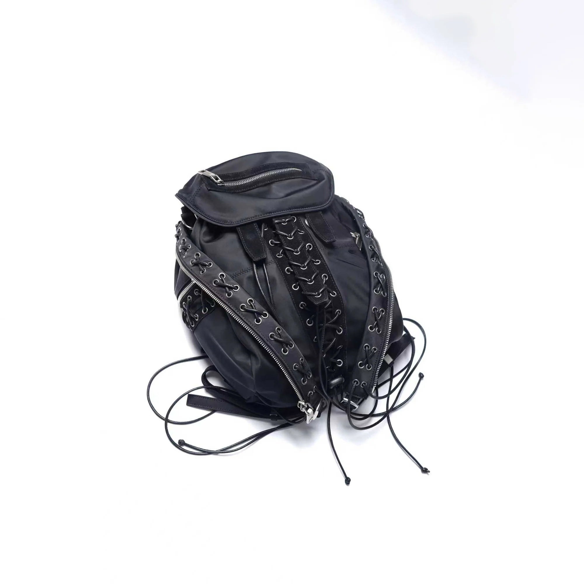 PCCVISION x GMK Perforated Strapped Nylon Backpack