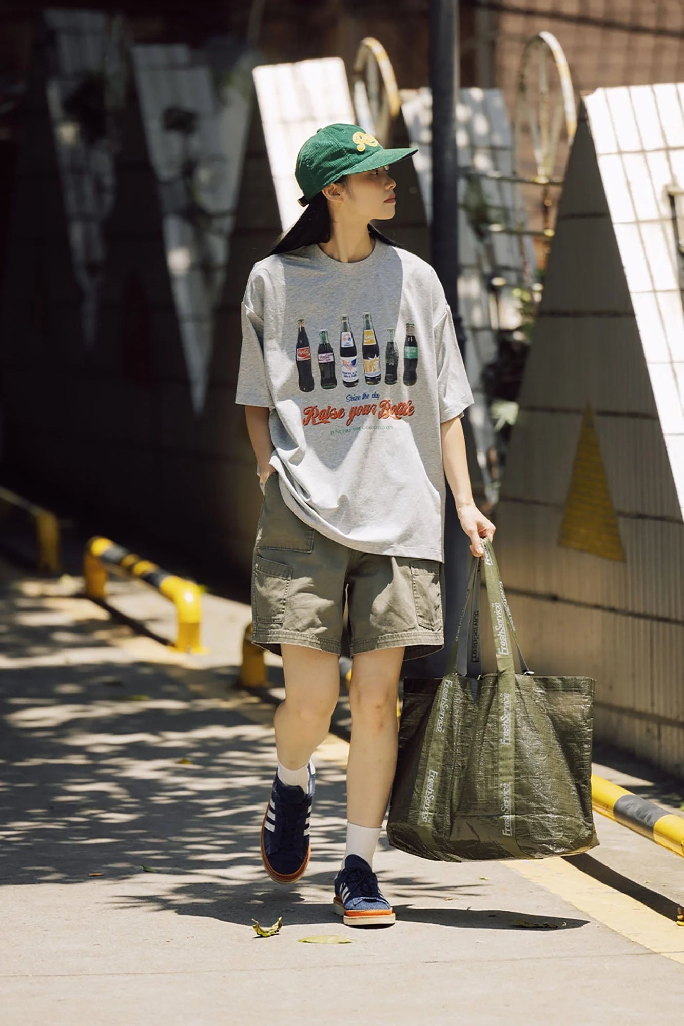 BANANA CLUB Multi-Pocket Utility Shorts