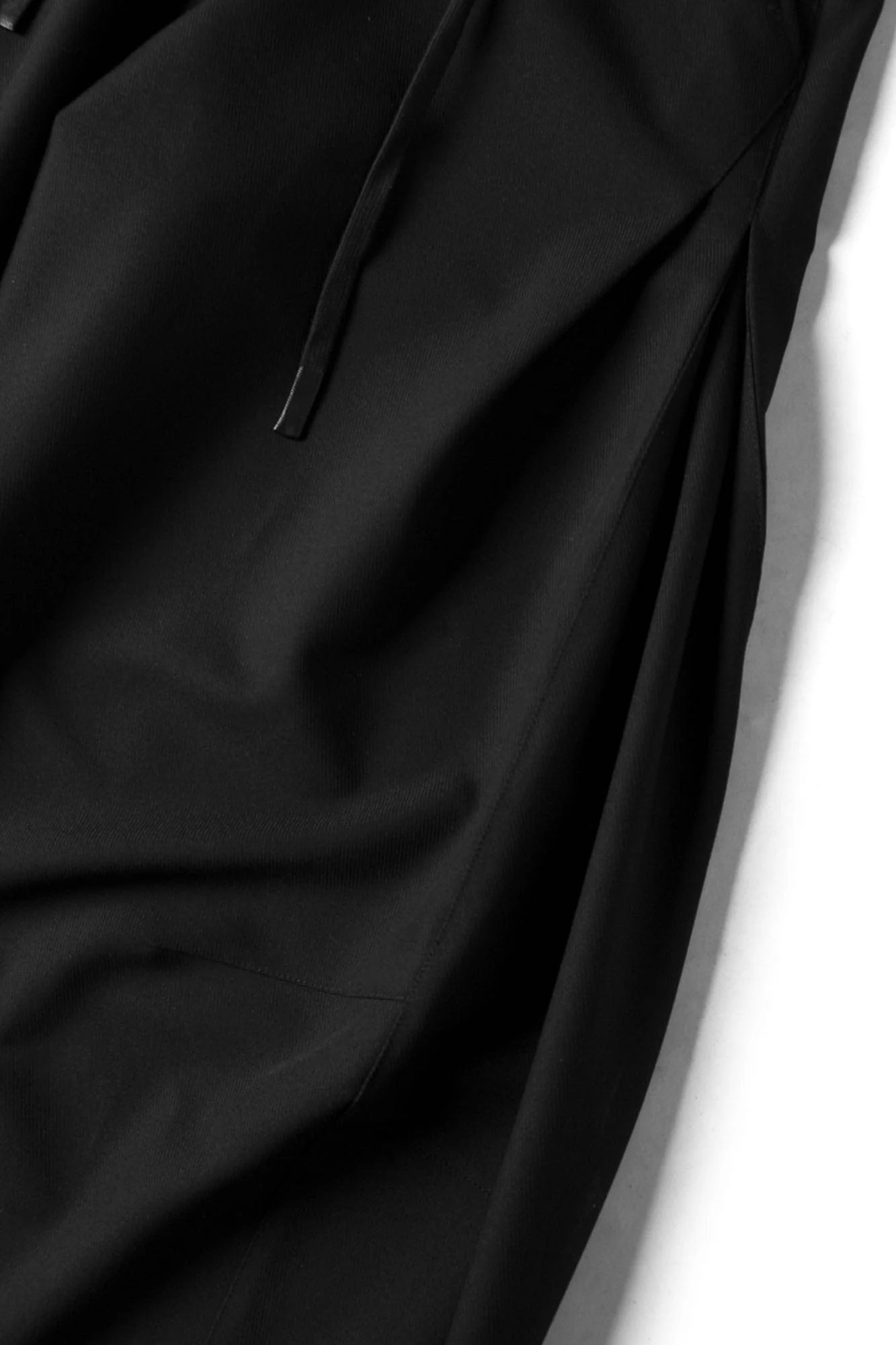 RELABEL Layered Striped Apron Wide-Leg Pants