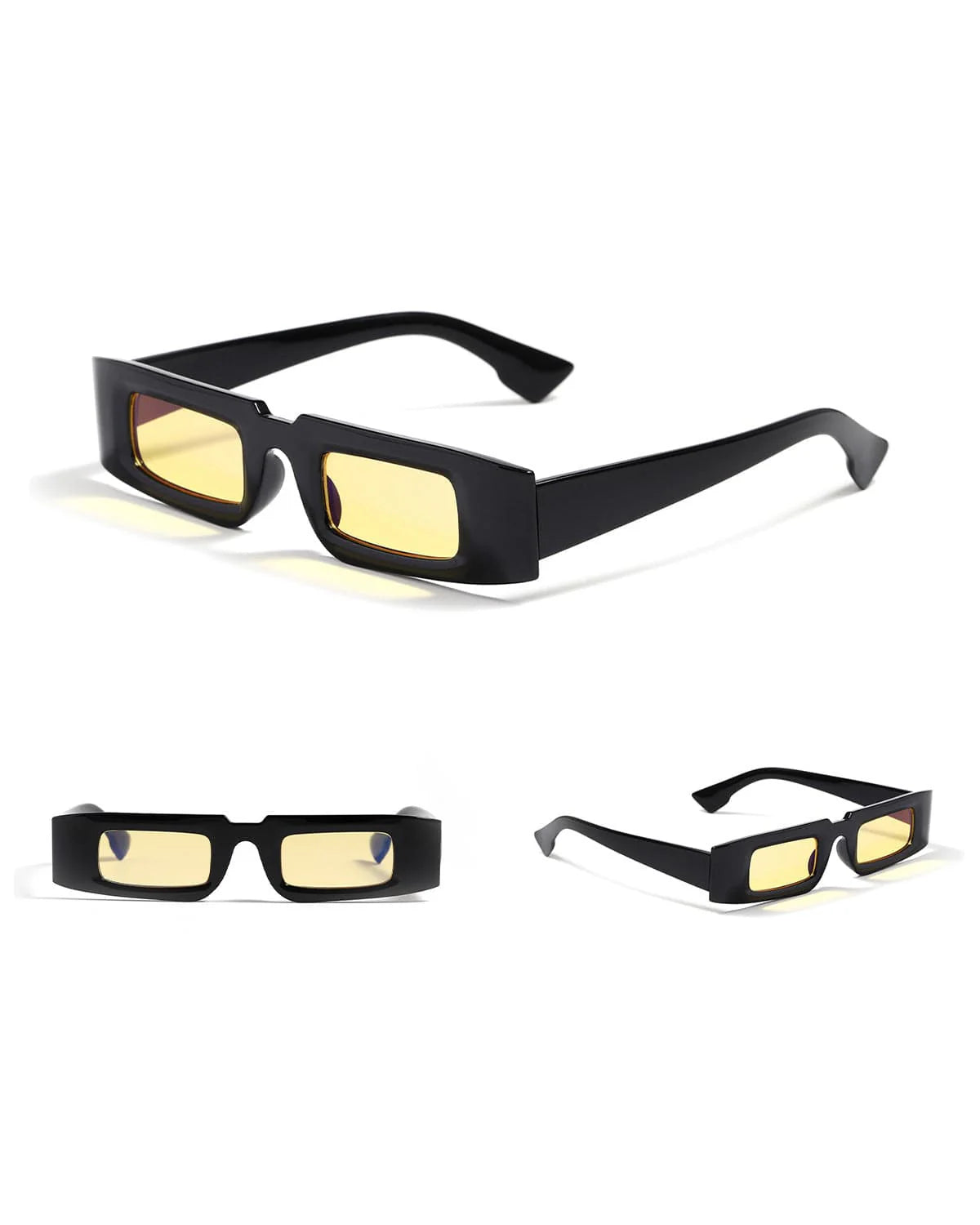 DAMAGE ASIA OPTICALS The Square Bold Frame Sunglasses