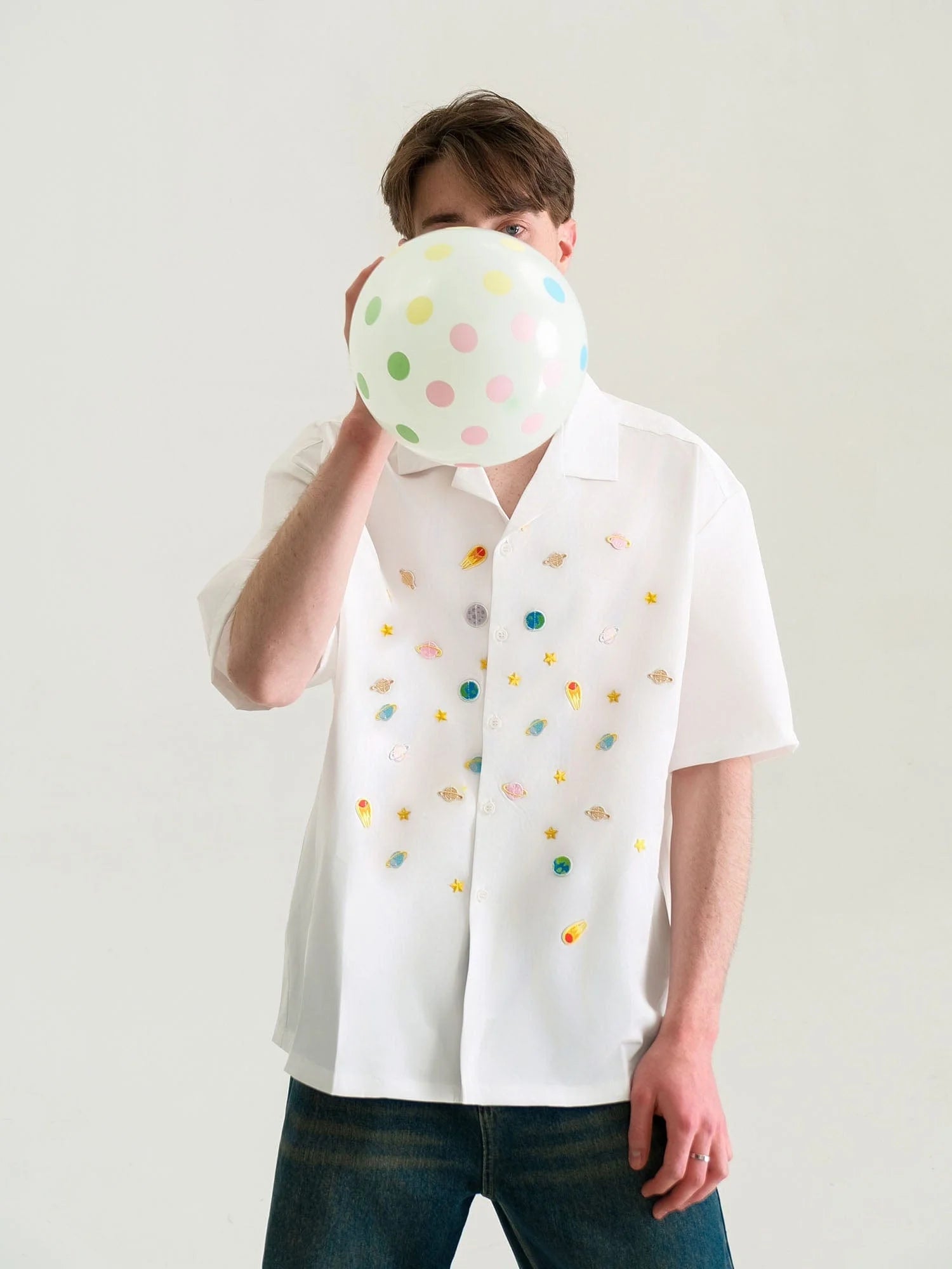 WIID Planet Patch Cuban Half Shirt
