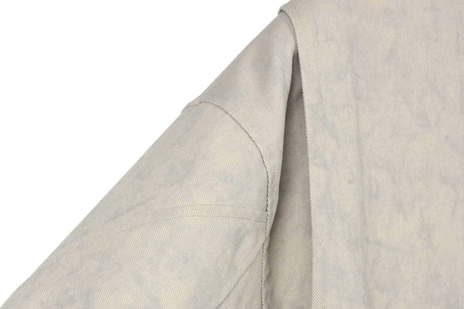 OKAYTHXBYE Essential Contrast Collar Washed Jacket