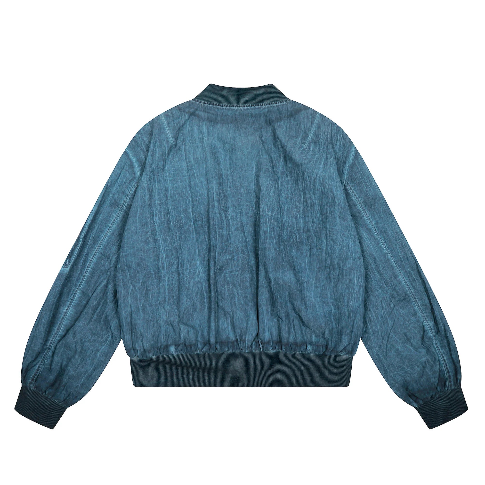 CLP Faded Crinkled Bomber Jacket