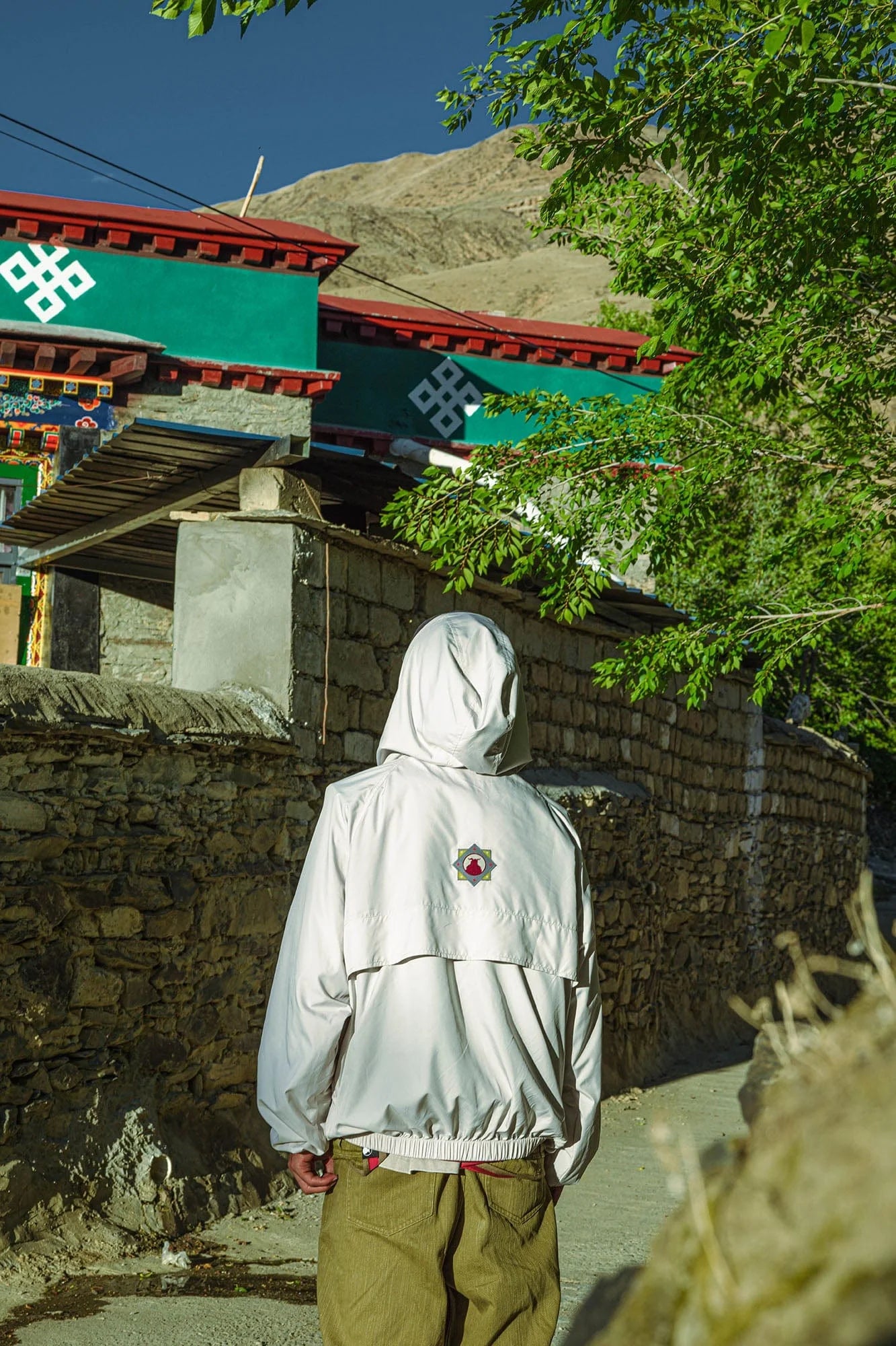 NERHI Graphic-Lined Hood Jacket