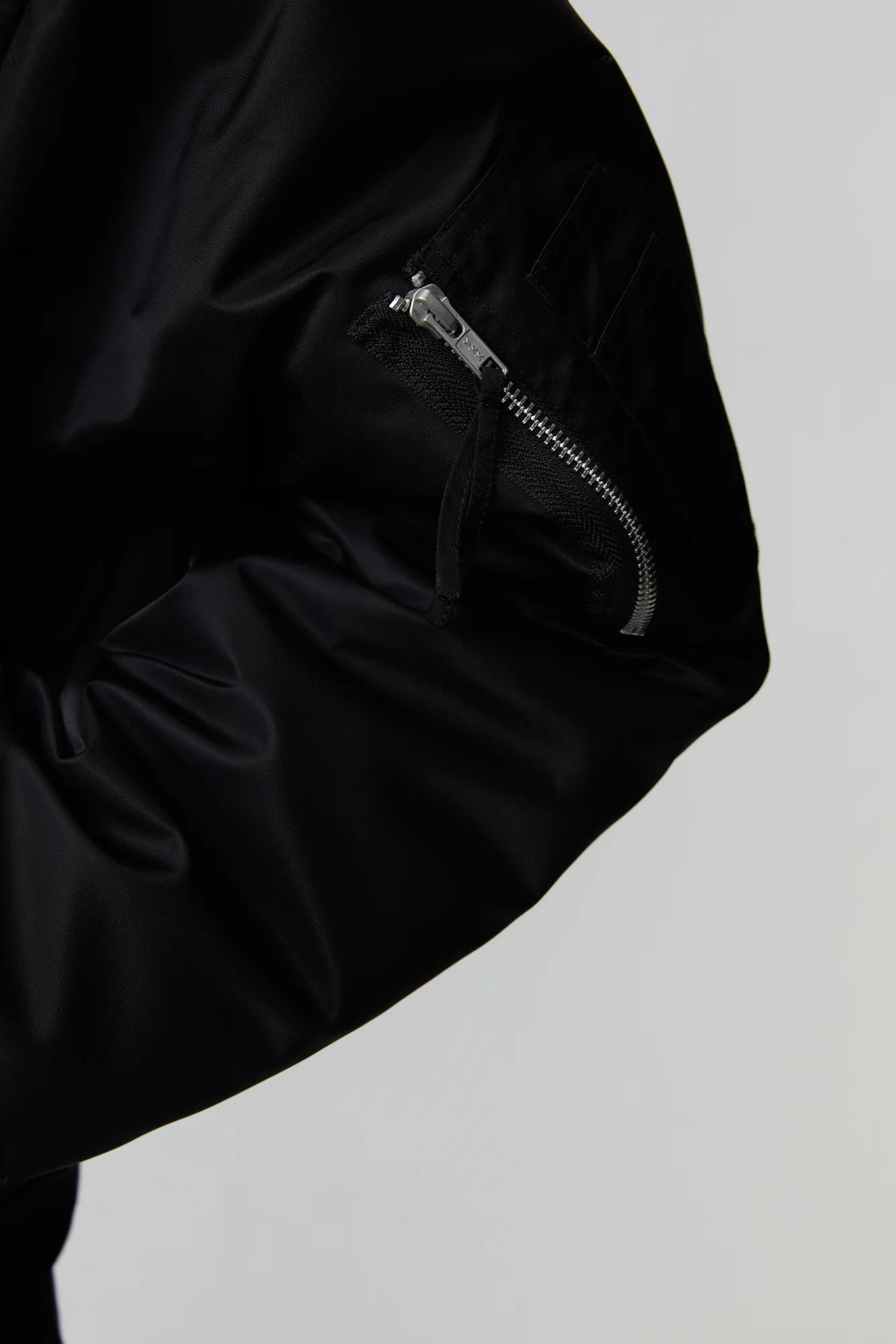 OPICLOTH Faux Fur-Lined Spliced Bomber Jacket
