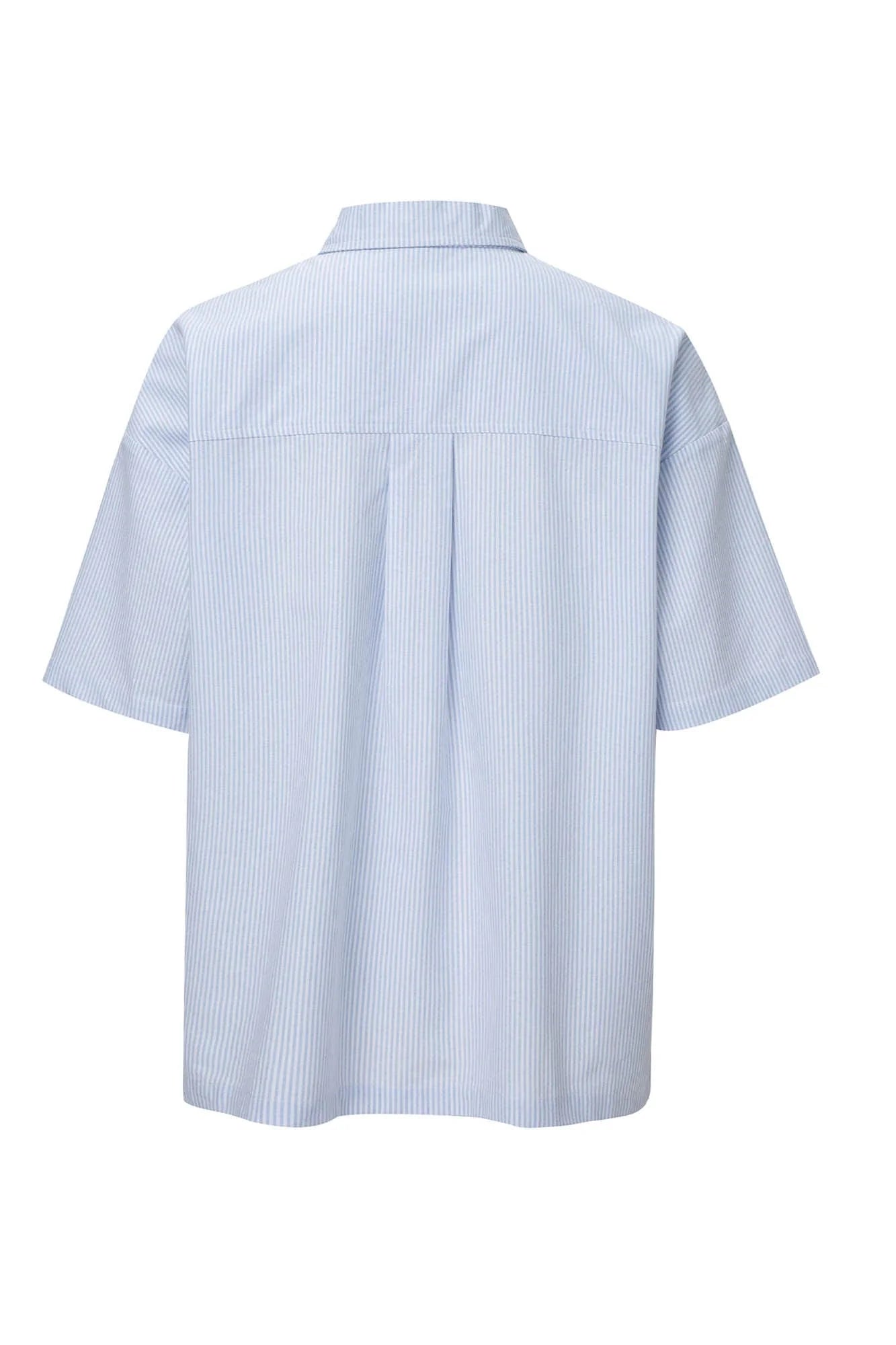 F2CE Pinstriped Half-Zip Polo Pocket T-Shirt