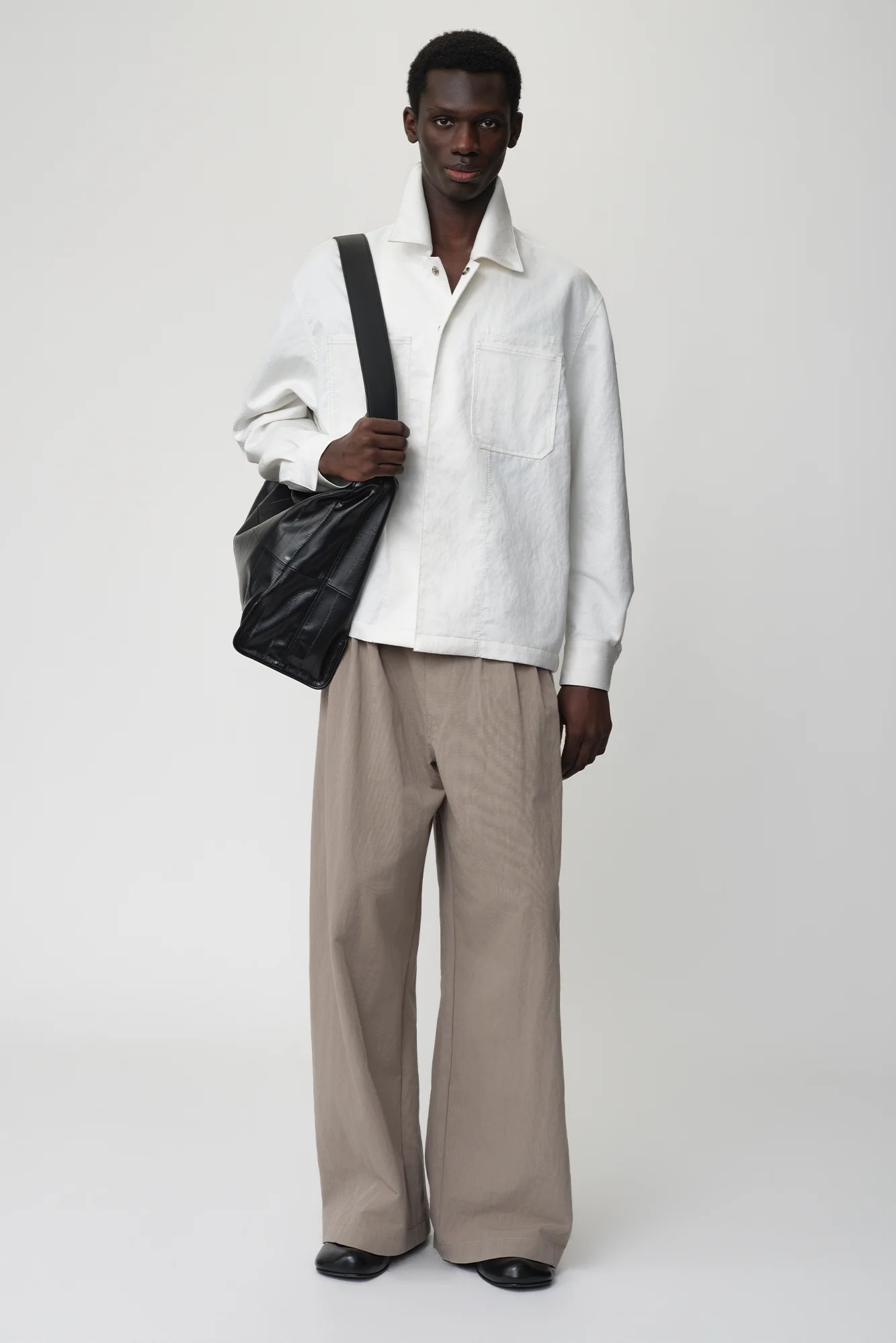 OPICLOTH Cotton-Blend Patch-Pocket Jacket