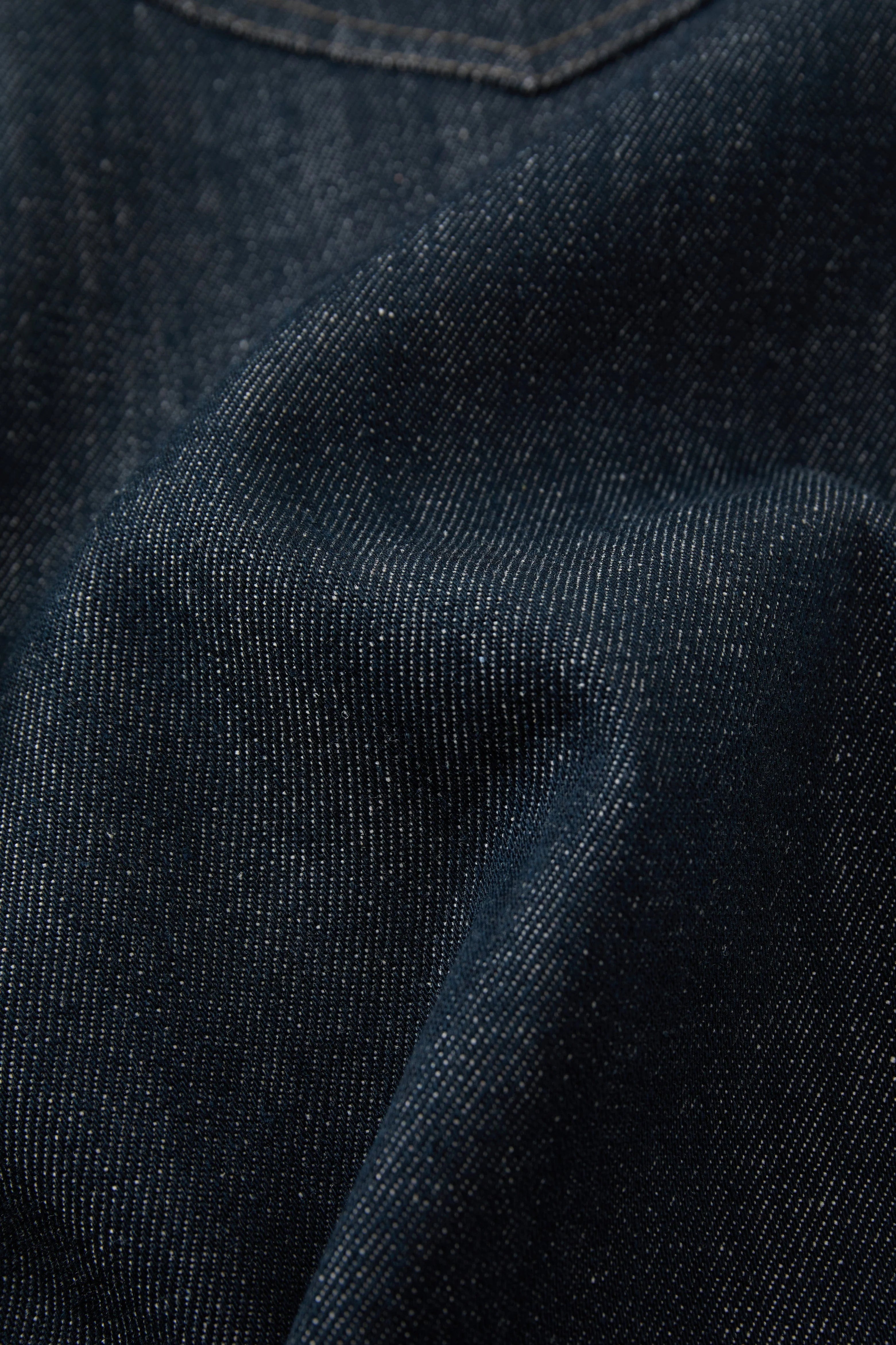 OPICLOTH Washed Asymmetric Fly Pleated Denim Shorts