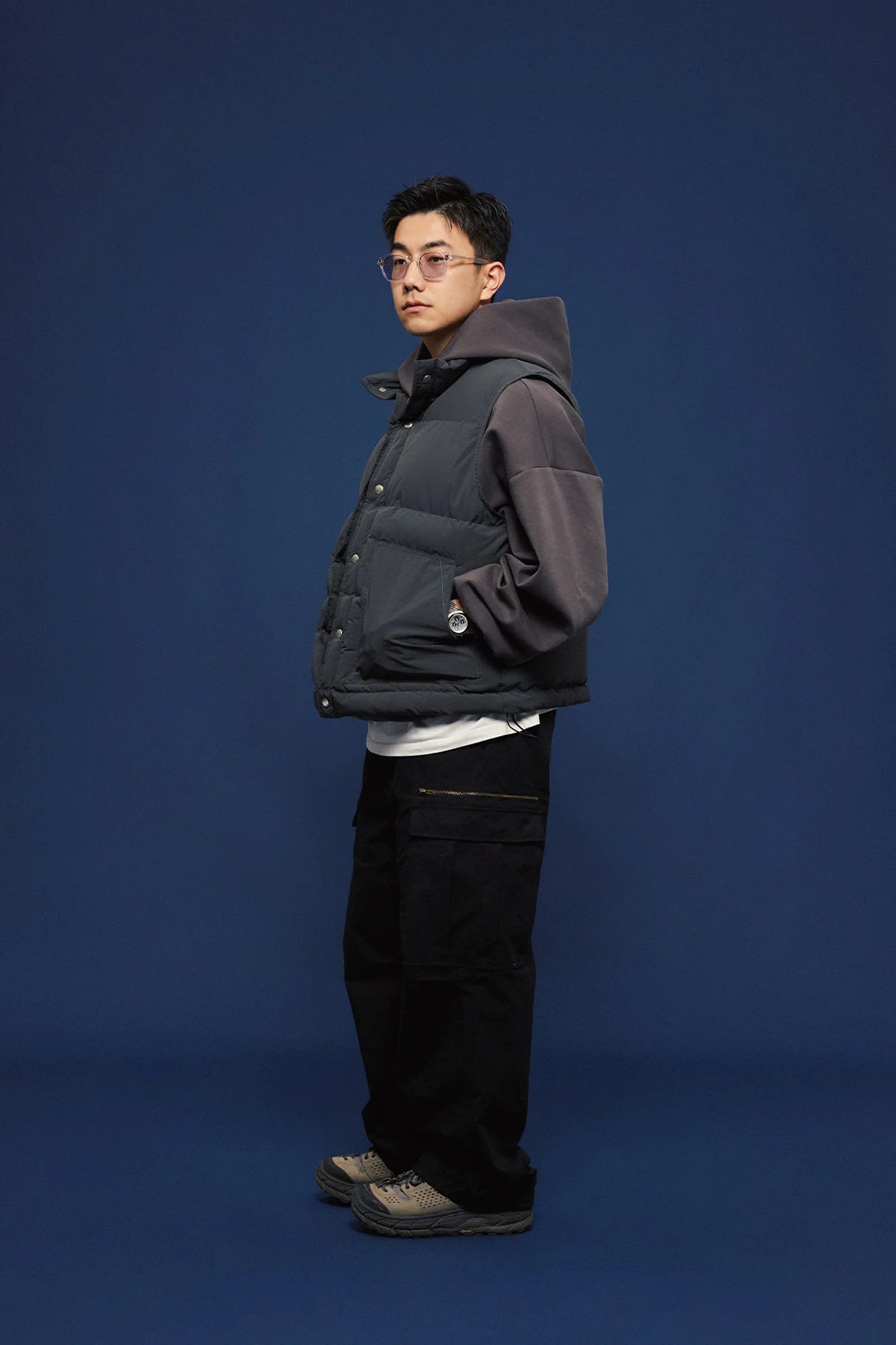 BANANA CLUB Essential Snap Down Vest
