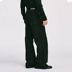 CATSSTAC Essential Panel Belt Wide-Leg Jeans
