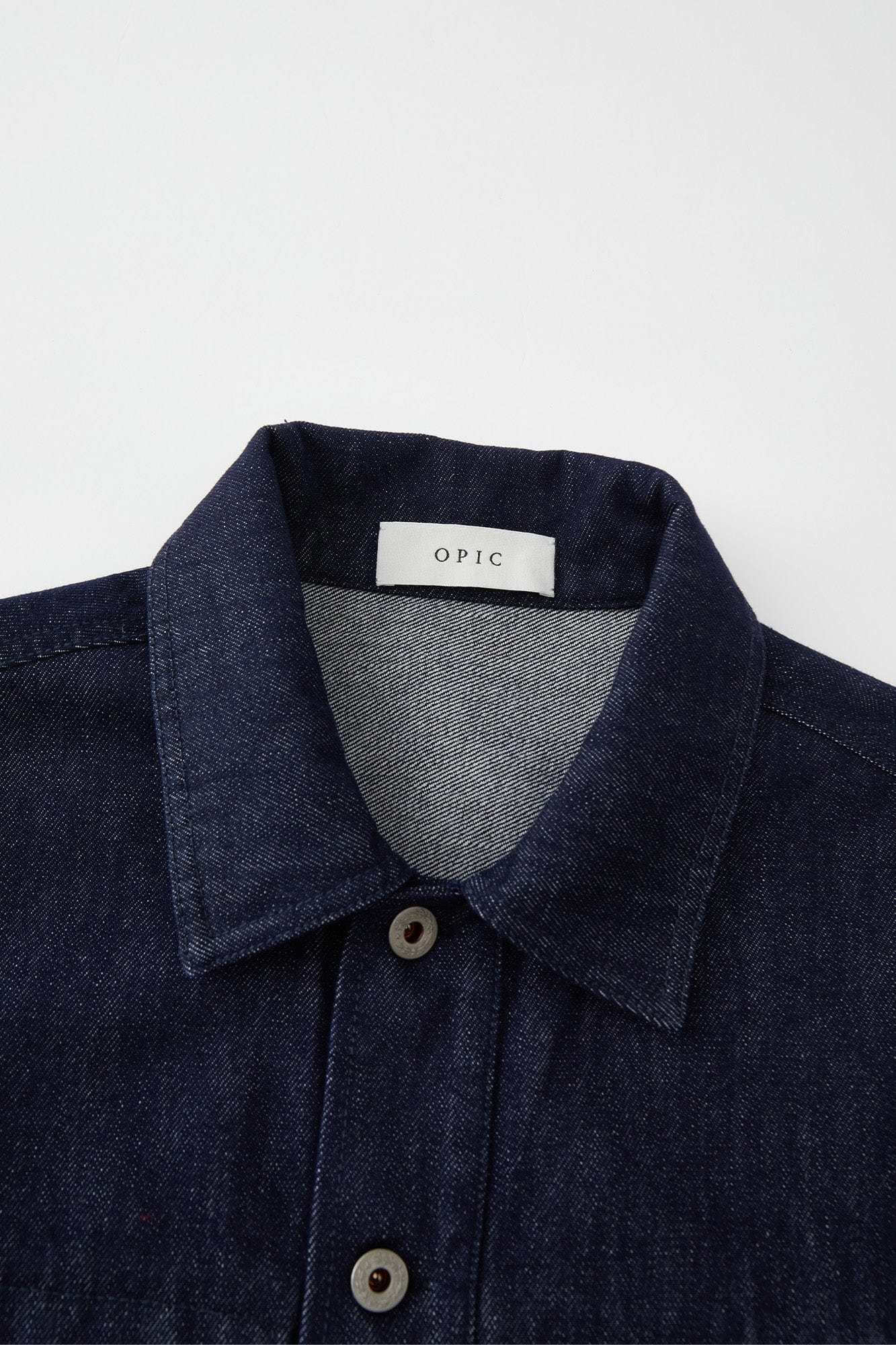 OPICLOTH Retro Dual-Pocket Denim Jacket