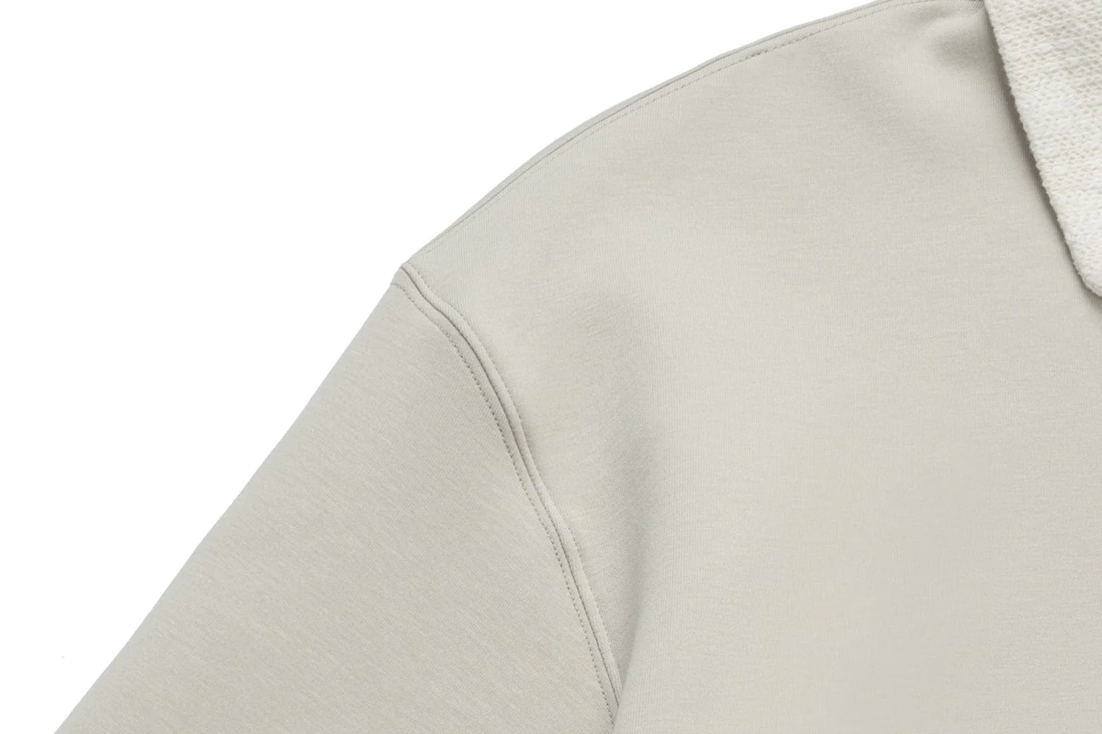 OKAYTHXBYE Flexweave Contrast Collar Sweatshirt