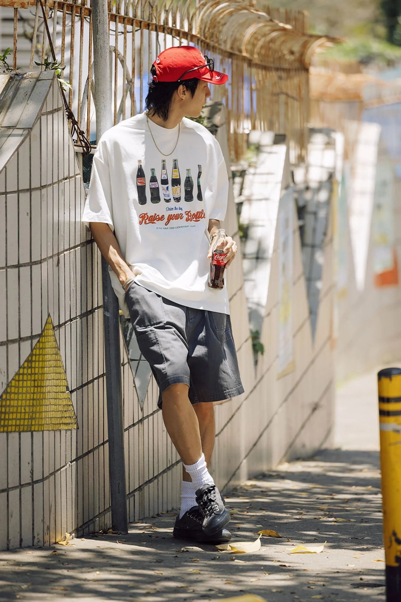 BANANA CLUB Multi-Pocket Utility Shorts