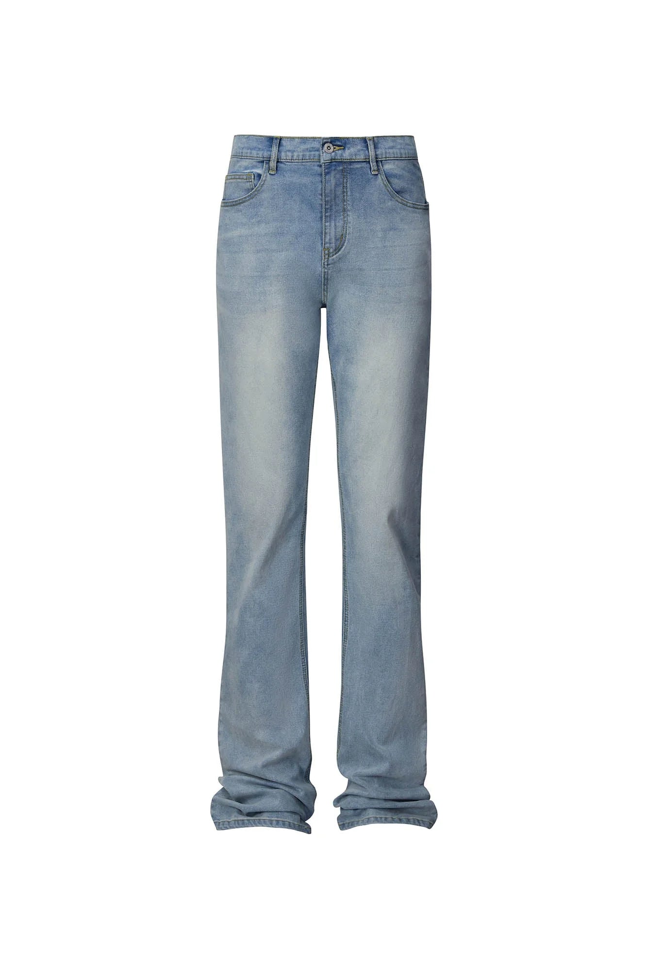 KREATE Classic Washed Straight Jeans