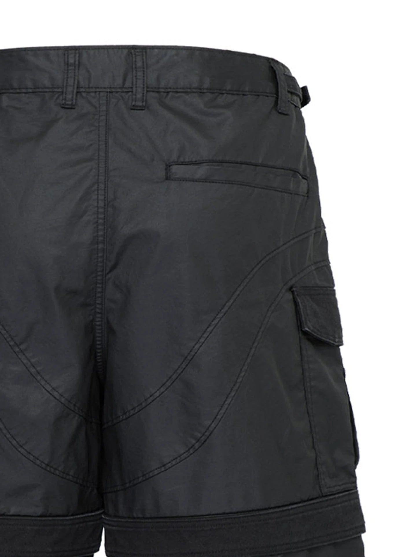 F2CE Spliced Big Pocket Waxed Shorts