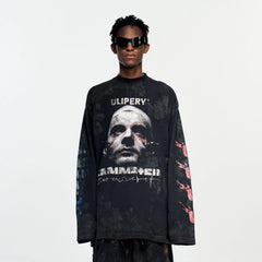 ULIPERY Rammstein Cold Stare Long Sleeve Tee