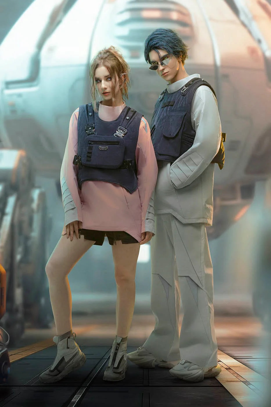 XIPHEVIL Space-Suit Deconstructed Pullover
