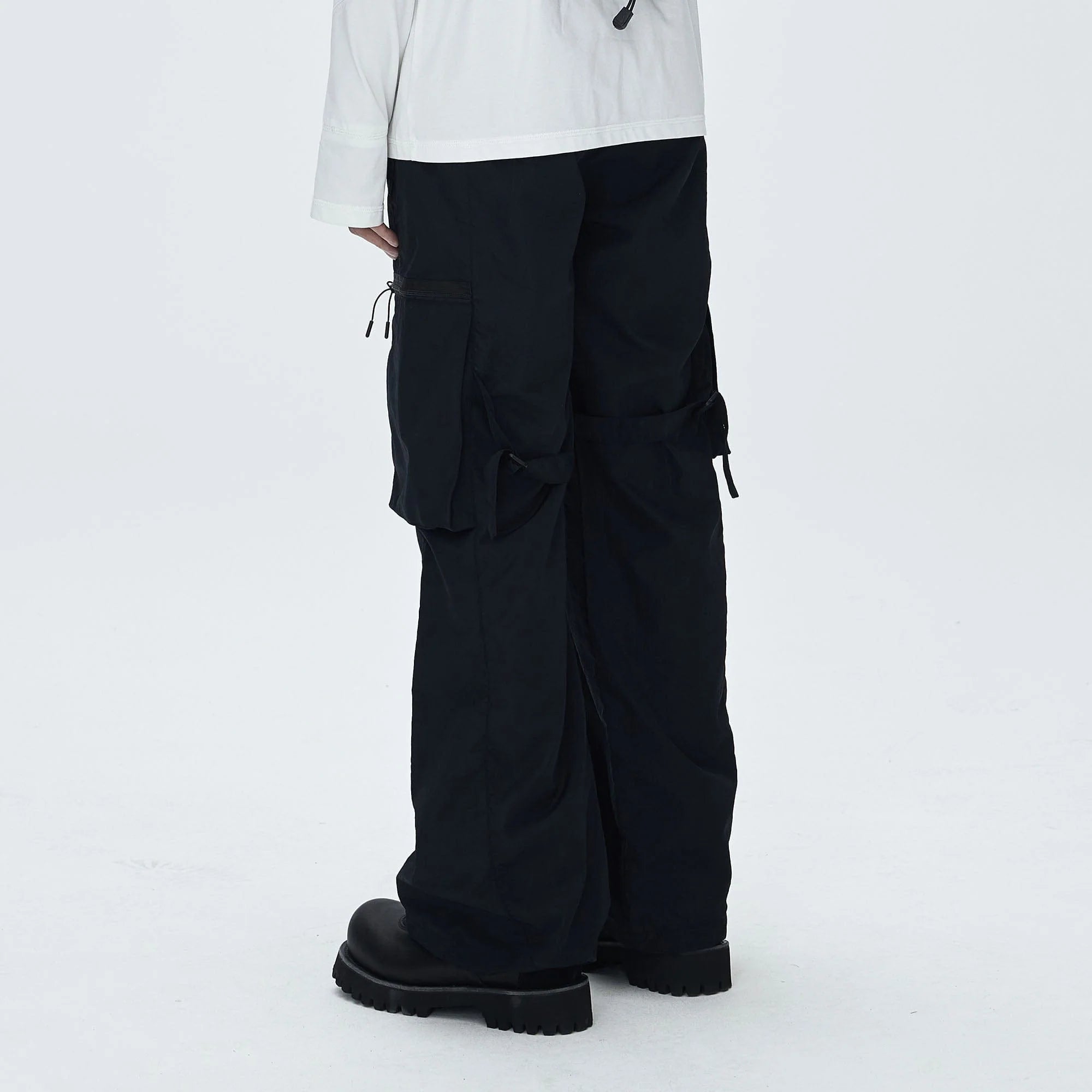 CATSSTAC Utility Multi-Pocket Buckled Cargo Pants