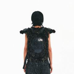 EMBRYO Cyber Faux Fur Warrior Vest
