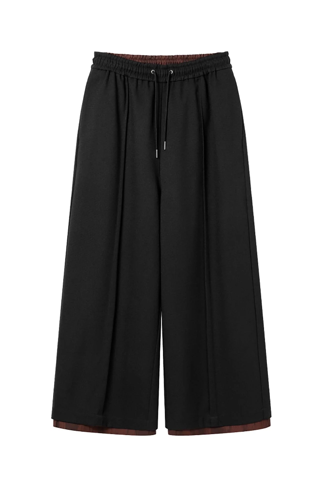 ALVNG AR ANTS Tie-Dye Reversible Wide-Leg Drawstring Pants