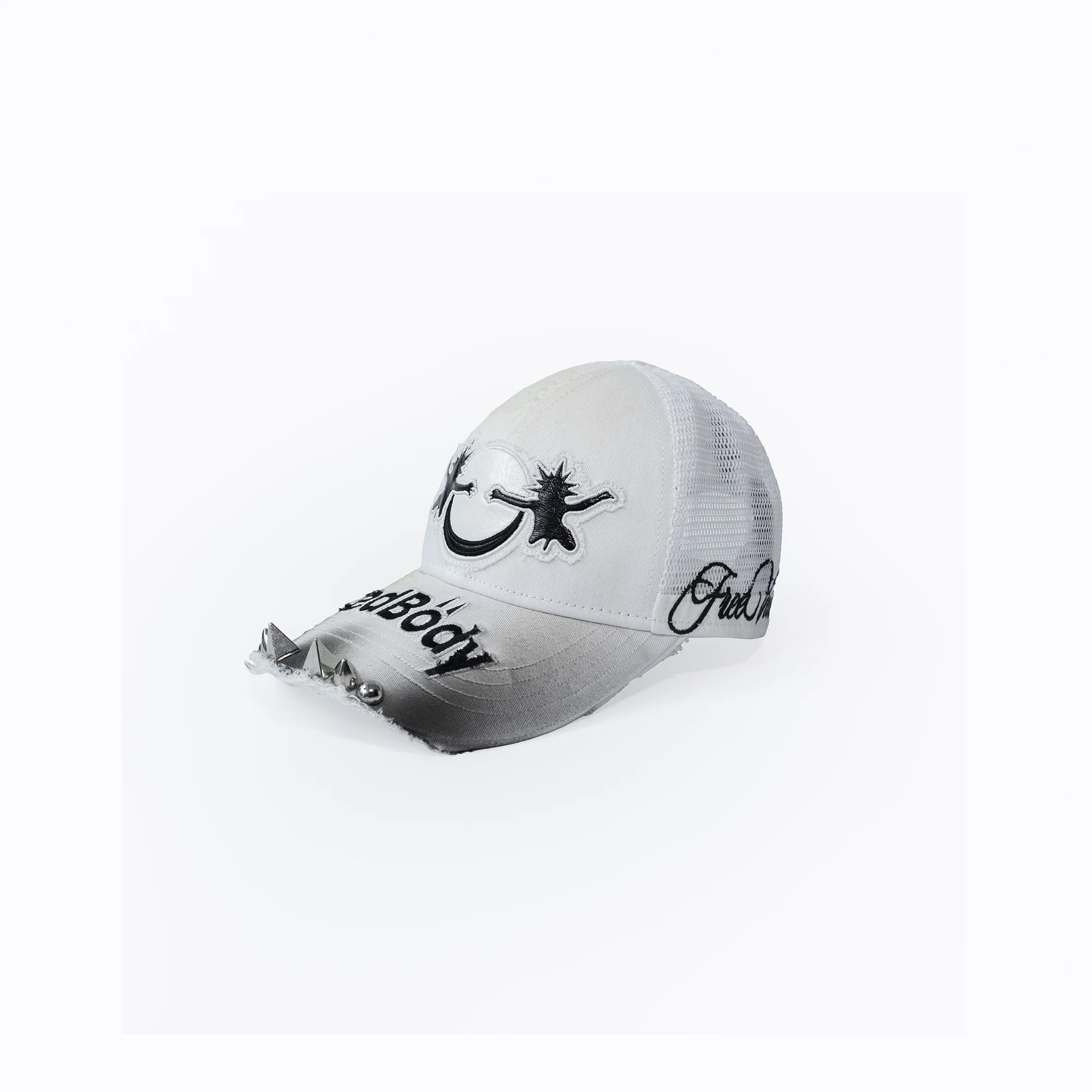 FVVO Punk Studded Washed Cap