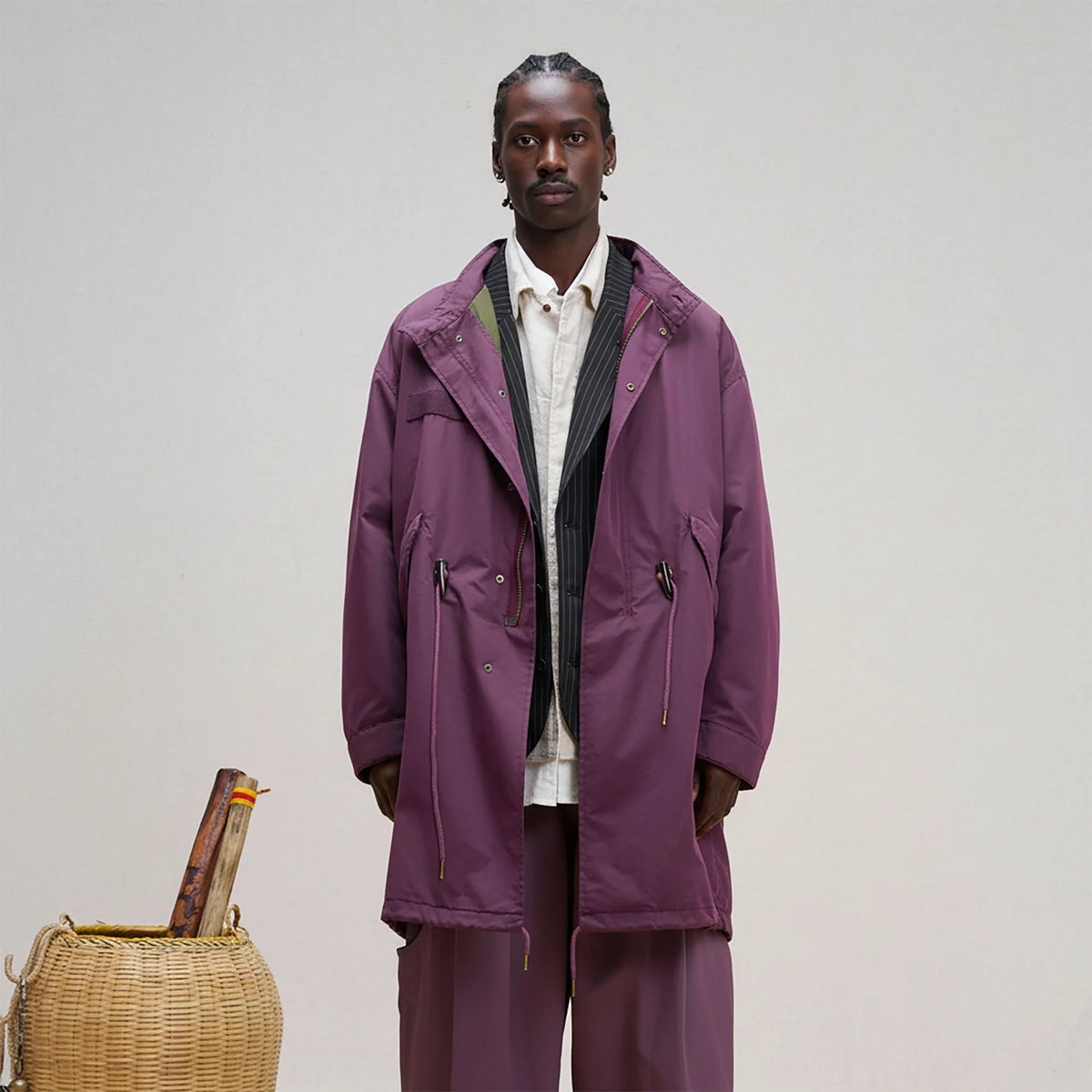 UNLIMITED MOTE Oversized Drawcord Parka