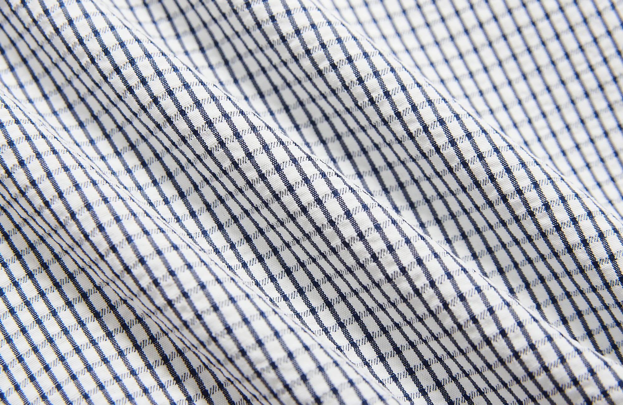 7440 37 1 Grid Check Batwing Sleeves Shirt