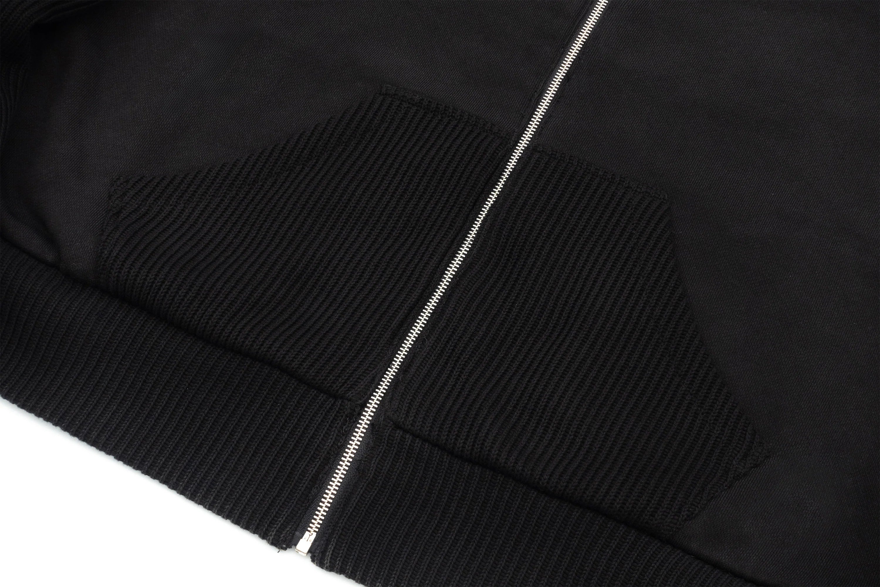 IN EXISTENCE Reversible Washed Spliced Hooded Jacket
