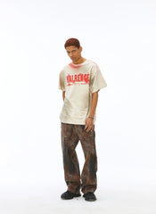 VANN VALRENCE Dirty Fit Studded Straight-Leg Jeans
