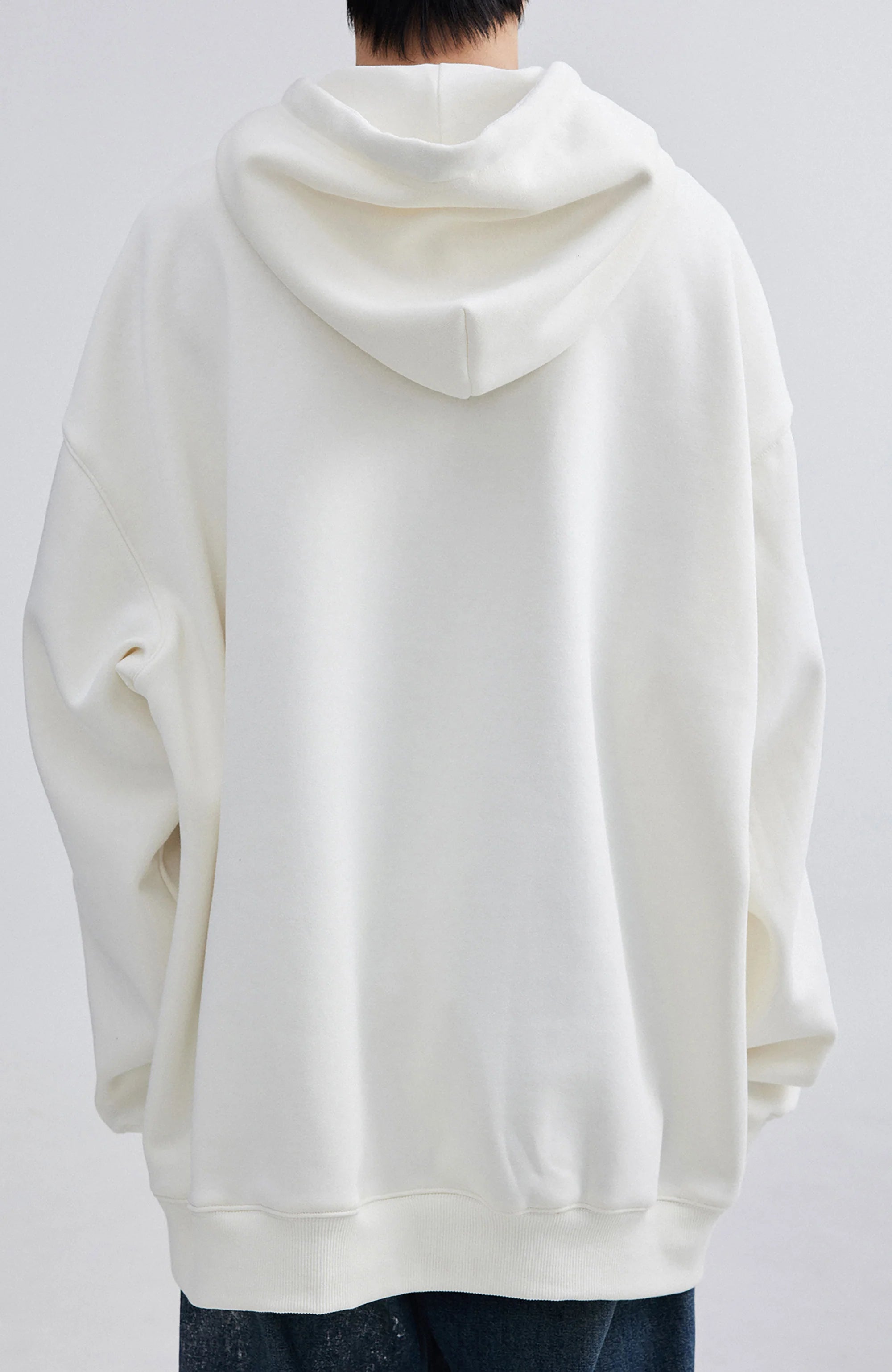 OIPWORD Envelope Pocket Pony Graphic Hoodie