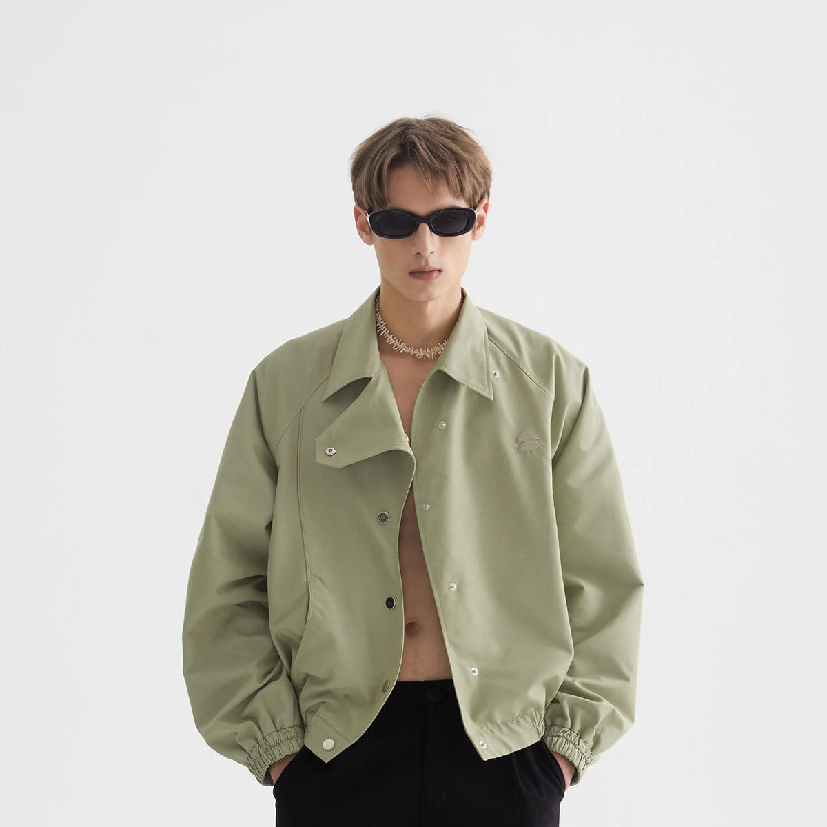 LEONSENSE Asymmetrical S-Shape Jacket (Only Size L Left)