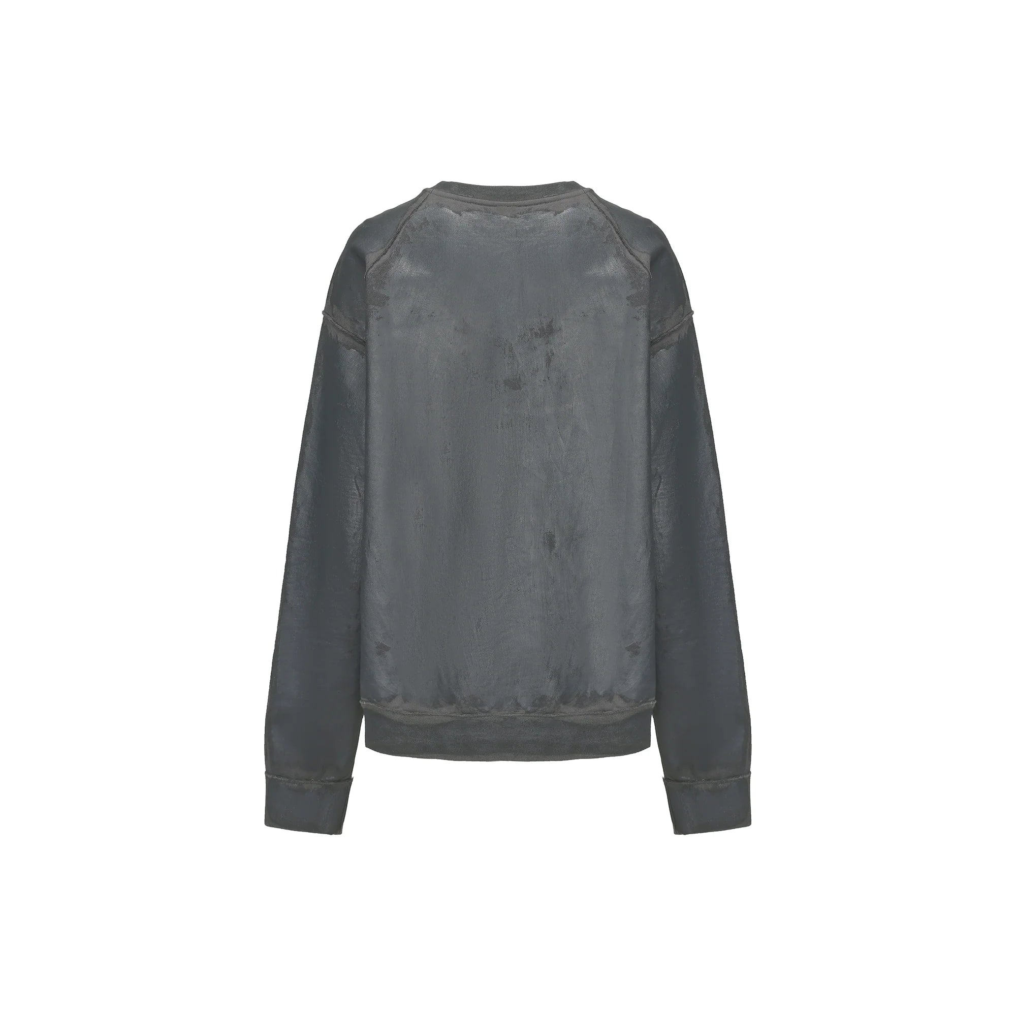 VANN VALRENCE Retro Graffiti Oversized Sweatshirt