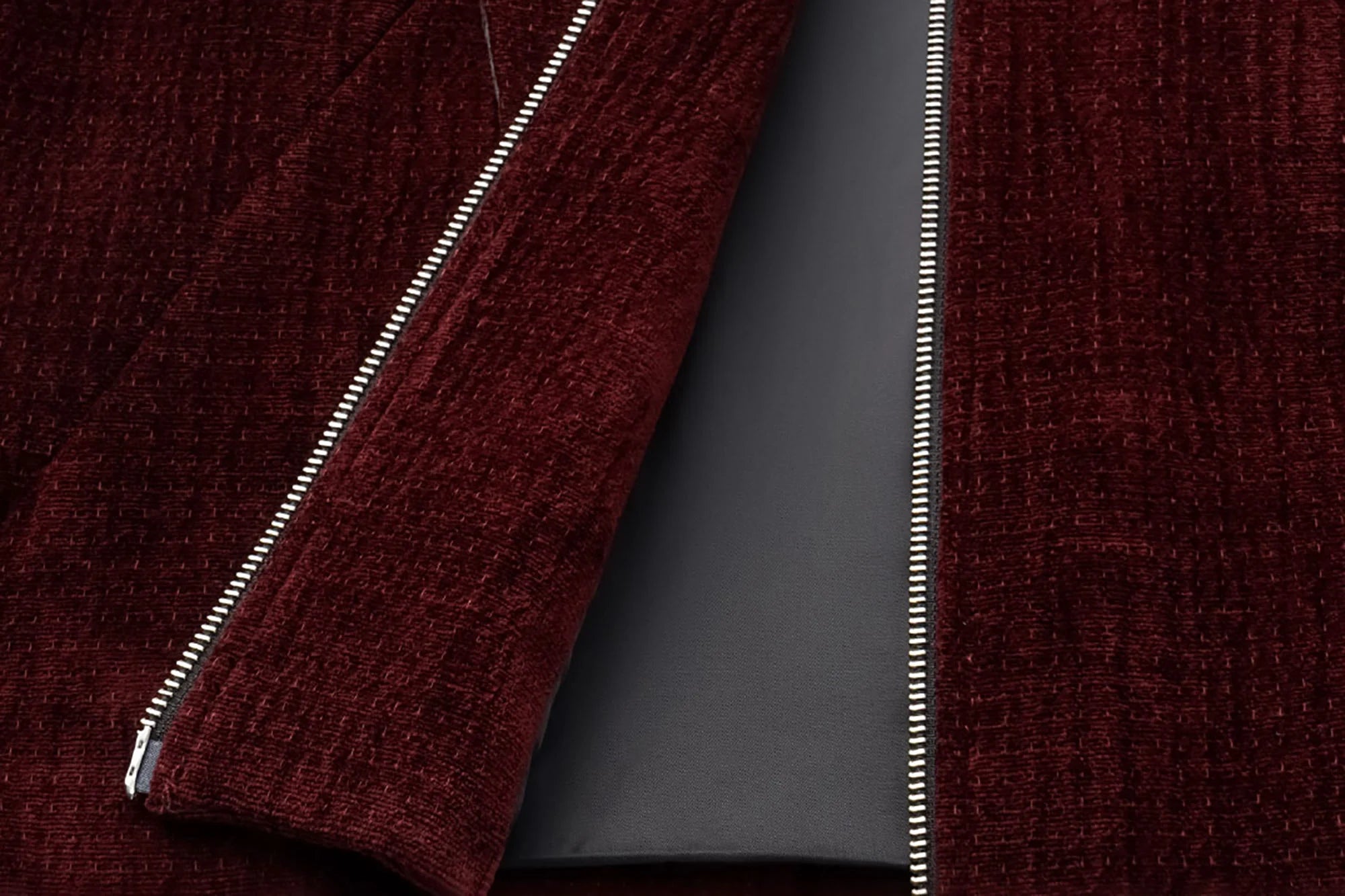 ALVNG AR ANTS Chenille Dual Zip Jacket