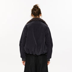 KREATE Suede Fuzzy Lining Jacket