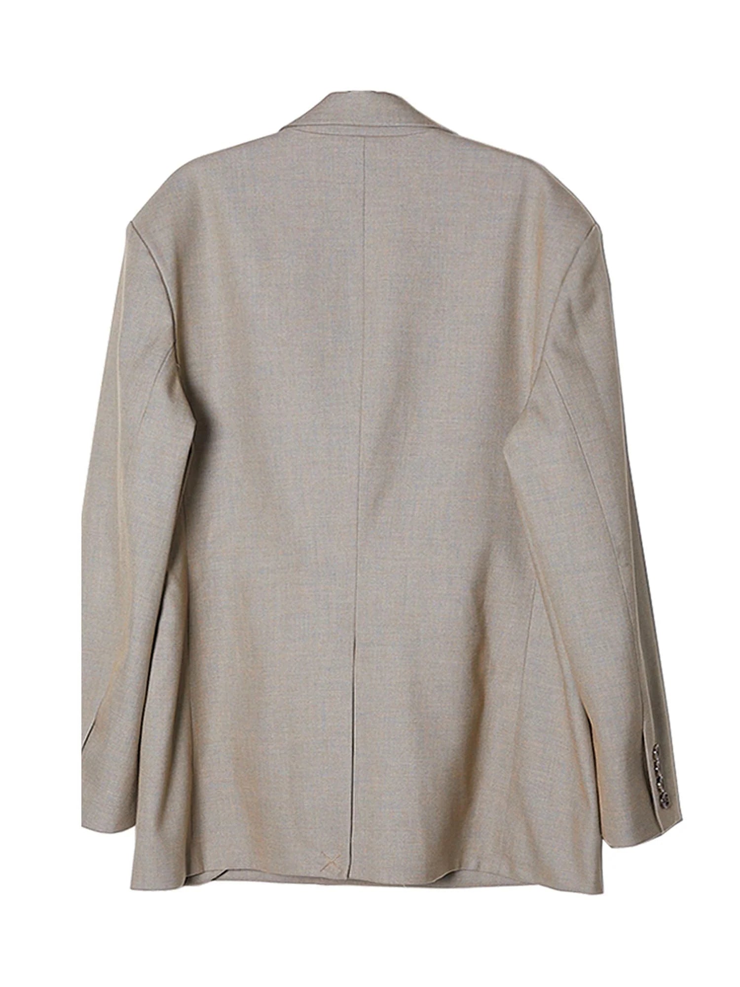 ASSEEN Floral Patch Double-Breasted Blazer