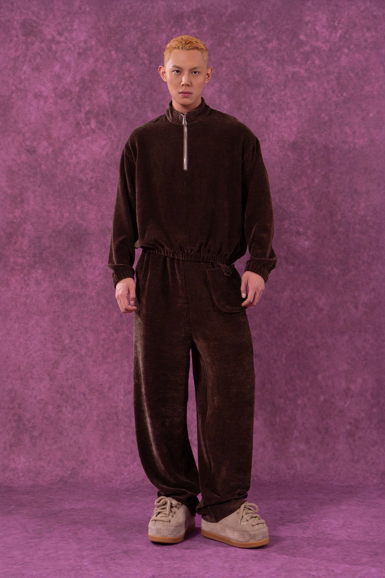 CLP Corduroy Straight-Leg Pants