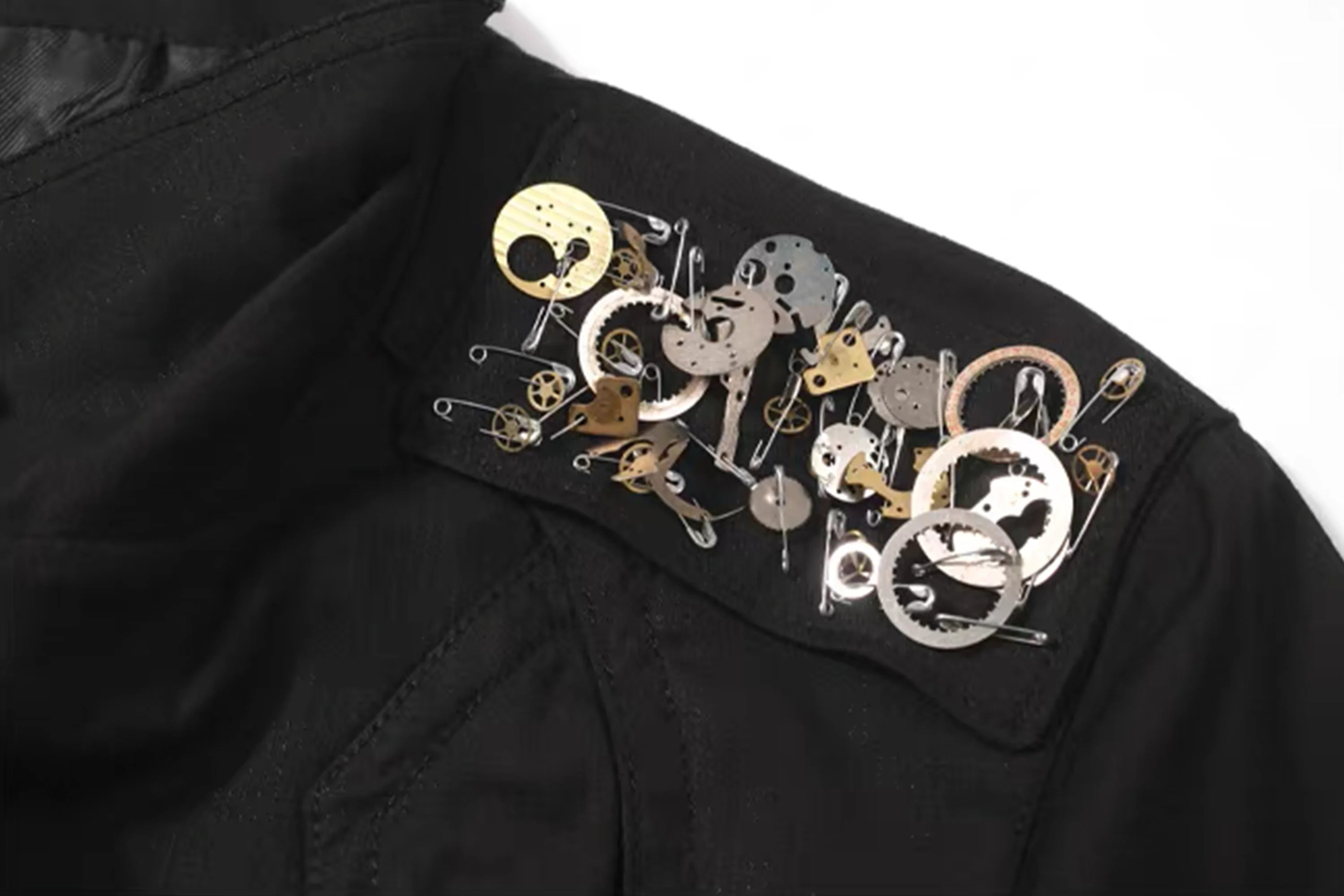 NOTHINGNESS WORLD Metal-Embellished Slim Jacket