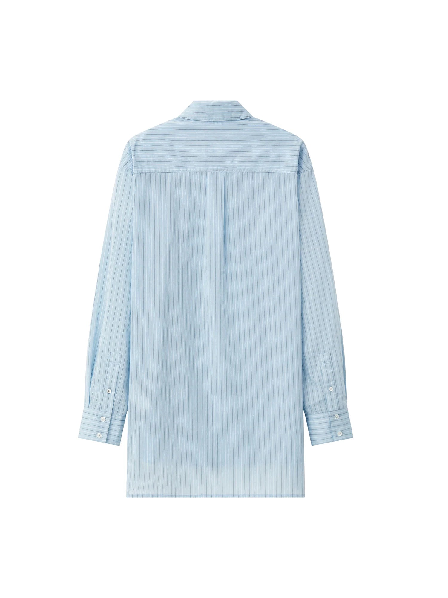 OPICLOTH Classic Striped Long Shirt