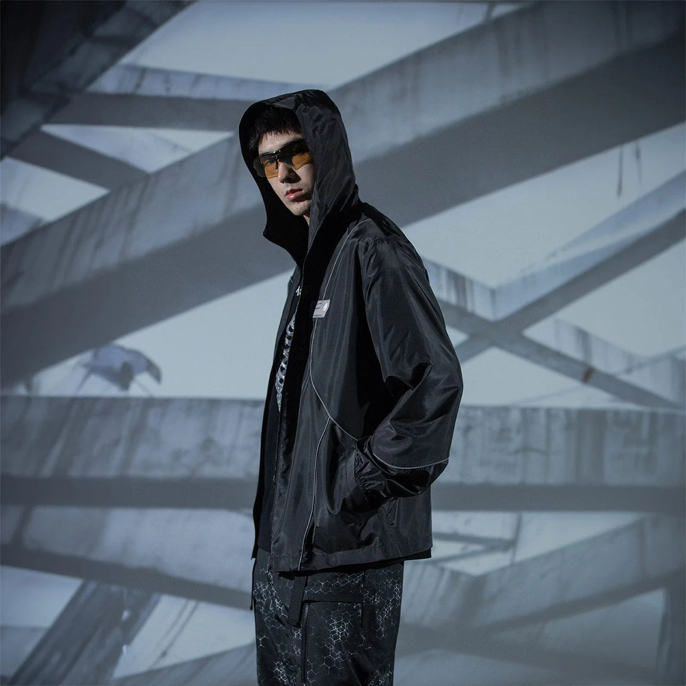 ENSHADOWER Modern Reflective Stripes Jacket