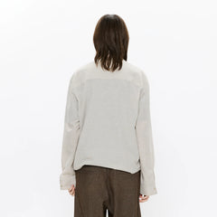 KREATE Linen Layered Check Shirt