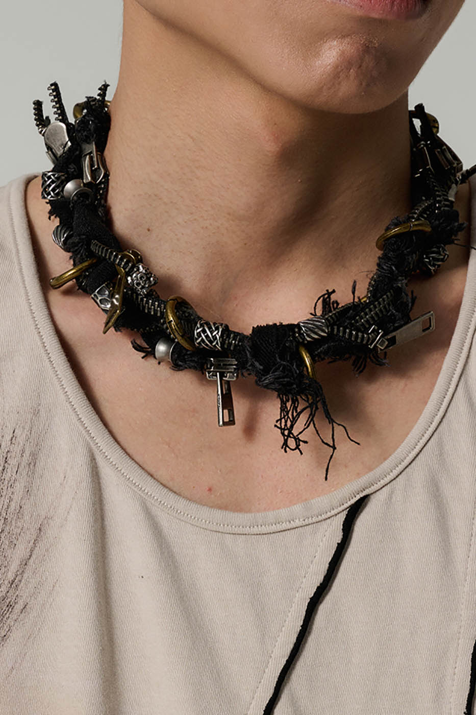 ILLUSORY x FLYERRER Distressed Watcher Necklace