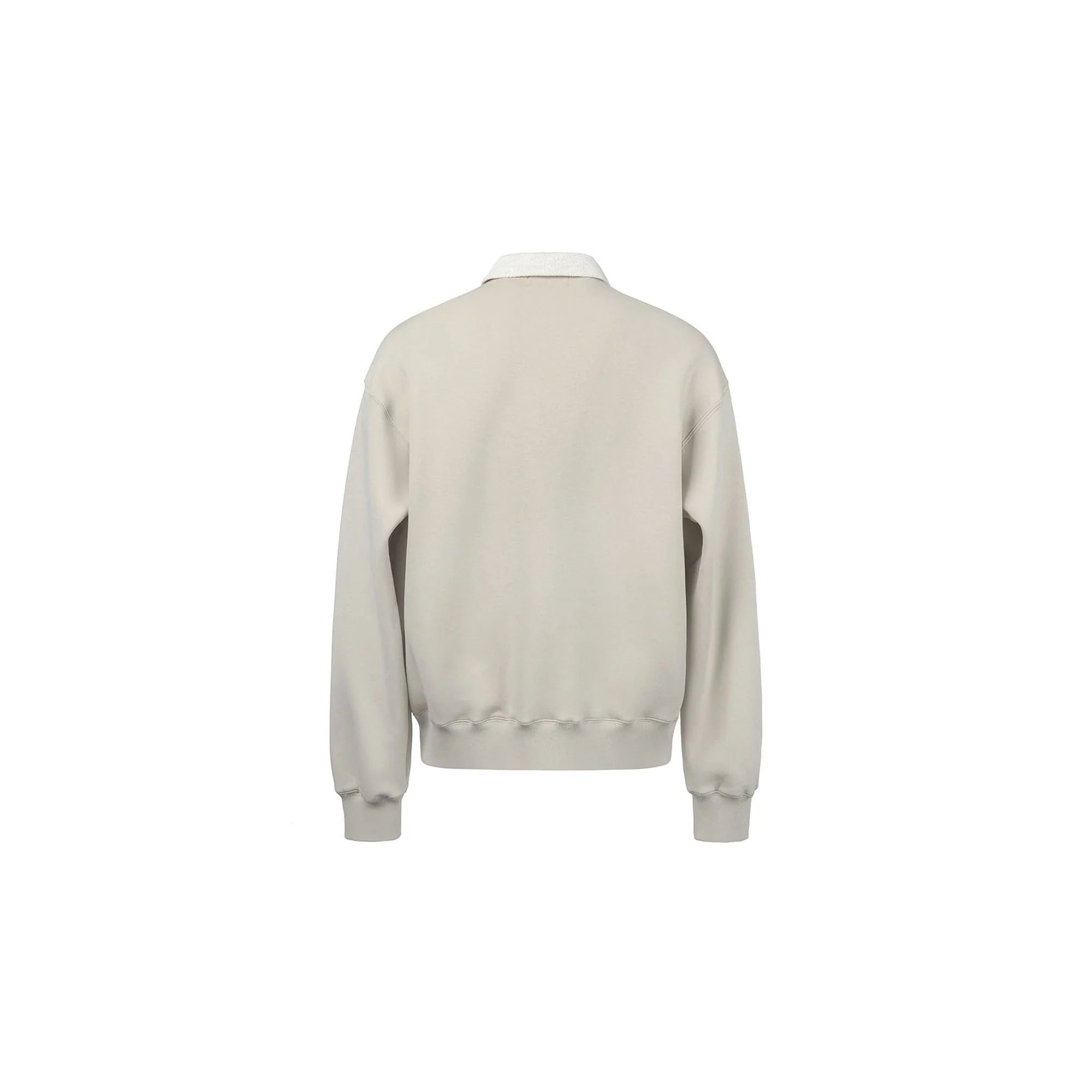 OKAYTHXBYE Flexweave Contrast Collar Sweatshirt